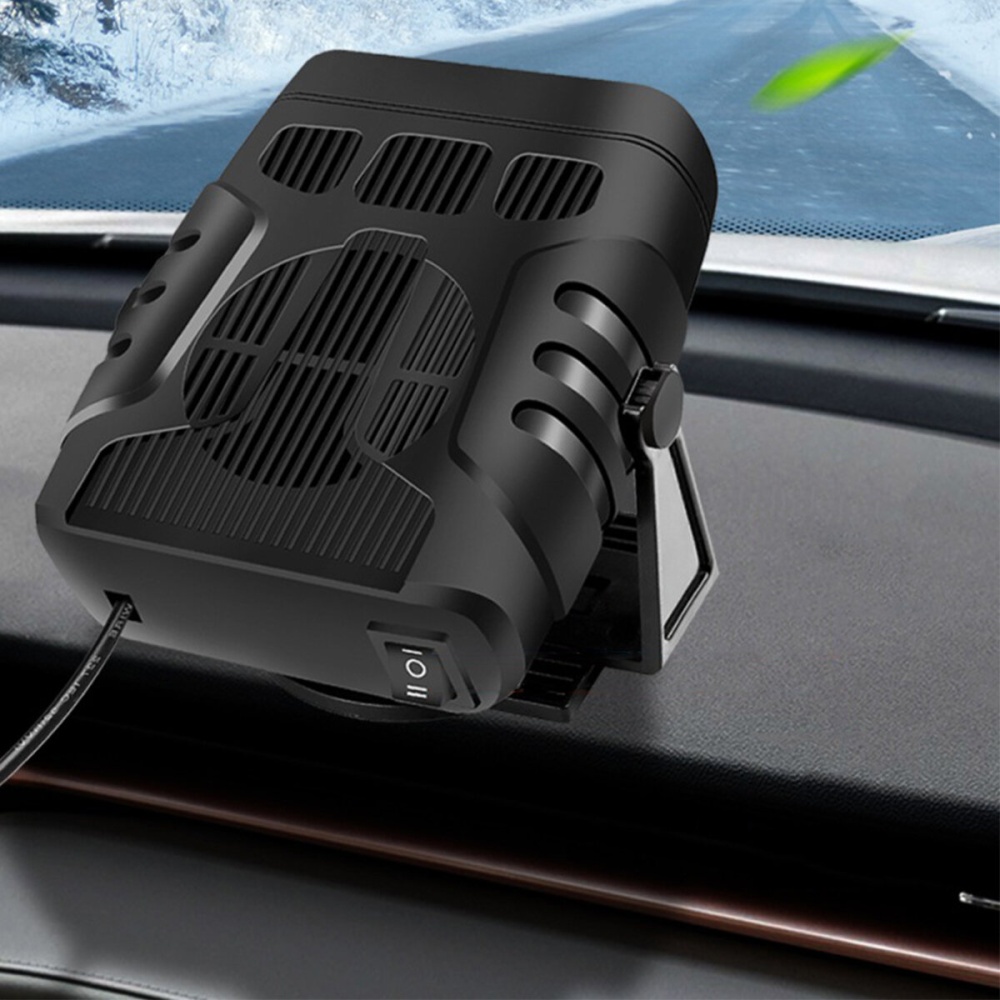 12V/24V Car Heater Defroster Demisting Cold Warm Two Gears Adjustable - 24V - Image 2