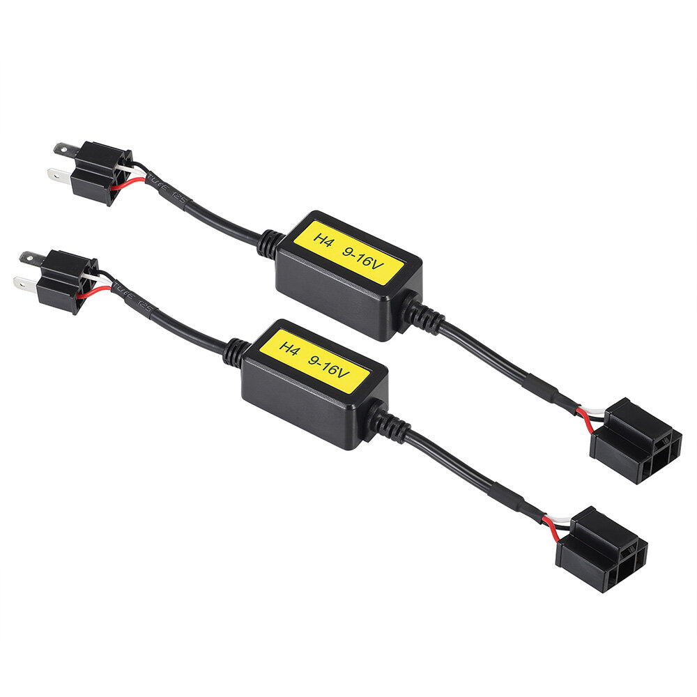 NovSight 2Pcs LED Headlights Decoder Canbus Warning Cancellers for H4 Hi/Lo Beam HB2 Bulbs Decoding Dash Board Error Warning - Image 2