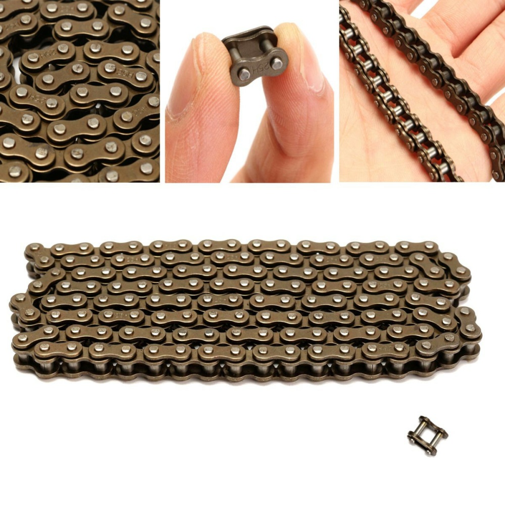 47cc 49cc Chain 25H With Spare For High Speed Mini Moto Dirt ATV Quad Scooter Pocket Bike - Image 2