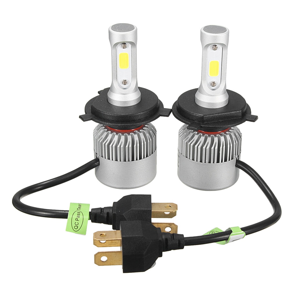 72W 8000LM COB LED Car Headlights Bulbs Fog Lamps H4 H7 H11 9005 9006 6500K White 2PCS - H11 - Image 2