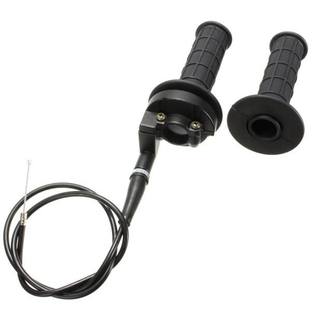 7/8inch 22mm Throttle Hand Grips Twist with Cable ATV Quad Pit Dirt Bike 50cc to190cc - Image 2