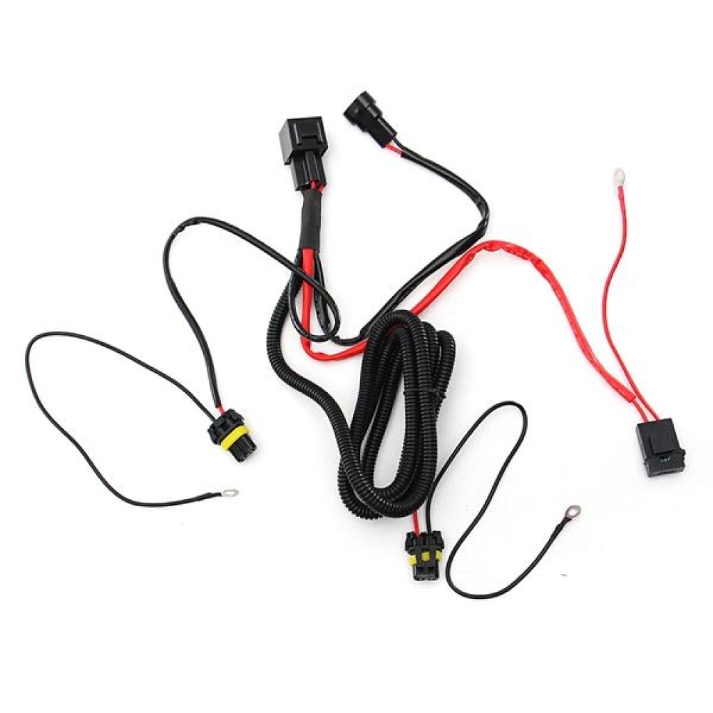 Wiring Harness Relay Kit For 9005 9006 H3 HB4 H10 9140 9145 Xenon HID Conversion - Image 2