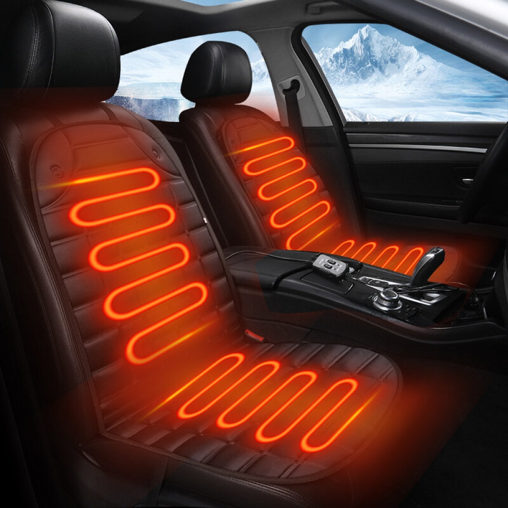 DC 12V Car Electric Heating Seat Cushion Car Seat Cover Heater Winter Home/Car - 2