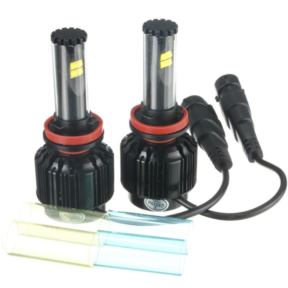 80W 8000LM LED Car Headlights Bulb Fog Lamps Kit H8/H9/H11 9005 8-32V IP68 DIY Color Temperature - H8/H11 - Image 2