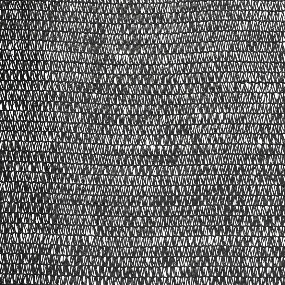 Privacy net 150 g/m² 1.2x50 m HDPE black - Image 2