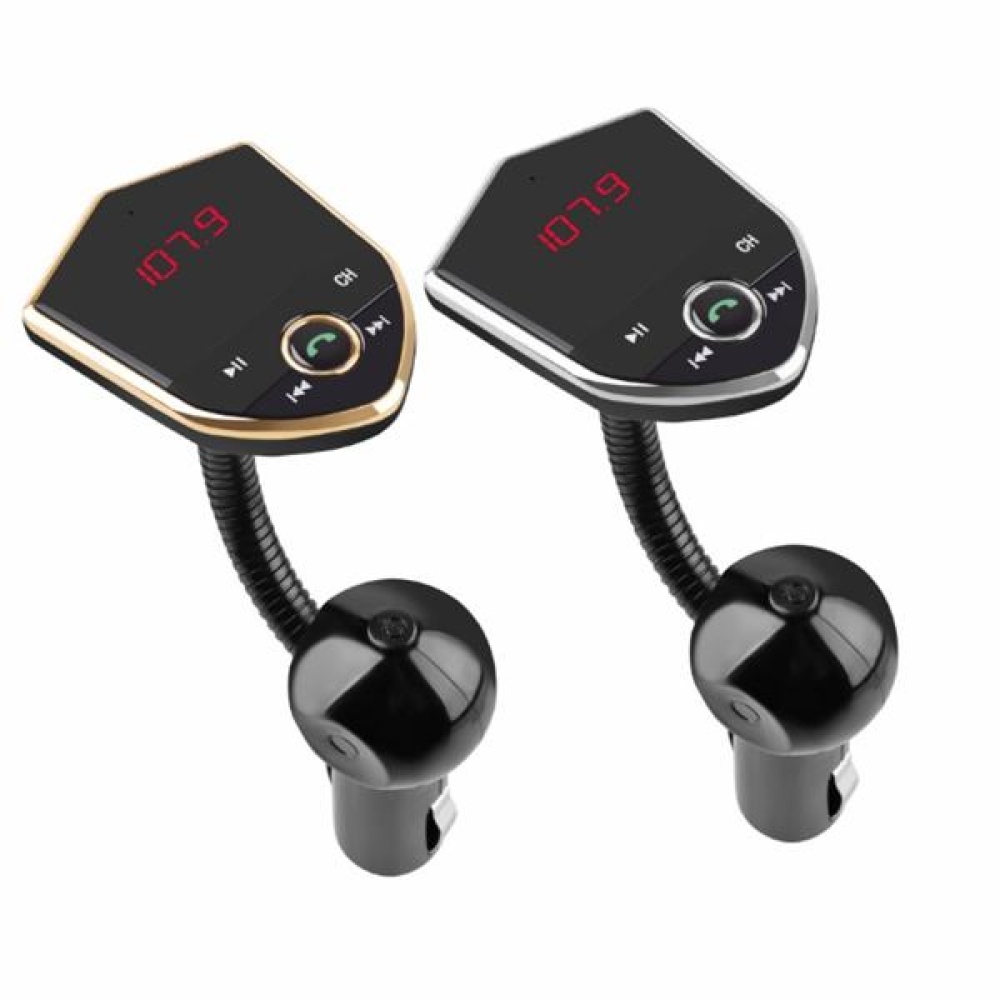 602E Car bluetooth MP3 Player Handsfree Dual USB Car Charger - Image 2