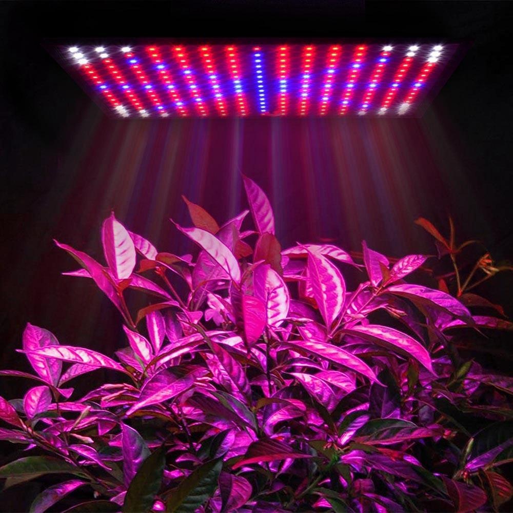 225LED Grow Light Blue & Red & White & Orange Lamp Ultrathin Panel Hydroponics Indoor Plant Veg Flower AC85-265V - EU Plug - Image 2