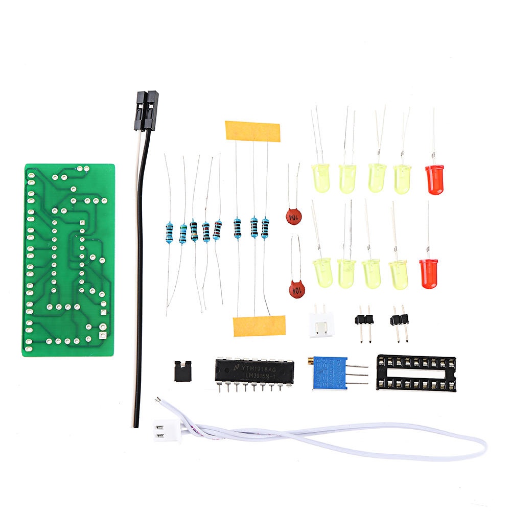 5pcs LM3915 10-segment Audio Level Indicator Kit Electronic Soldering Training experiment DIY Parts - Image 2