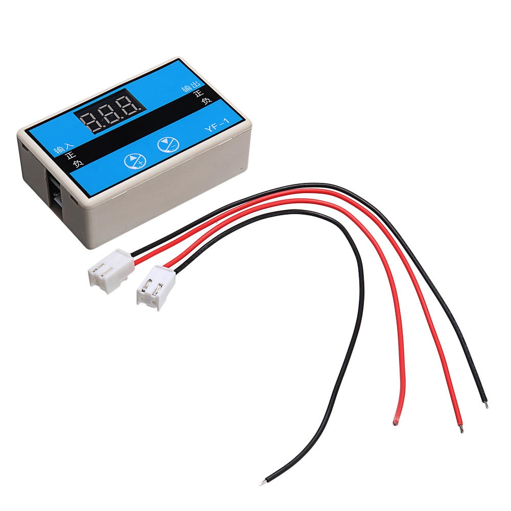 YF-01 DC Over-current Disconnection Protector Current Sensor Detection for Motor Stalls and Stops Rotation Current Monitoring 0.01-9.99A with Digital - Image 2