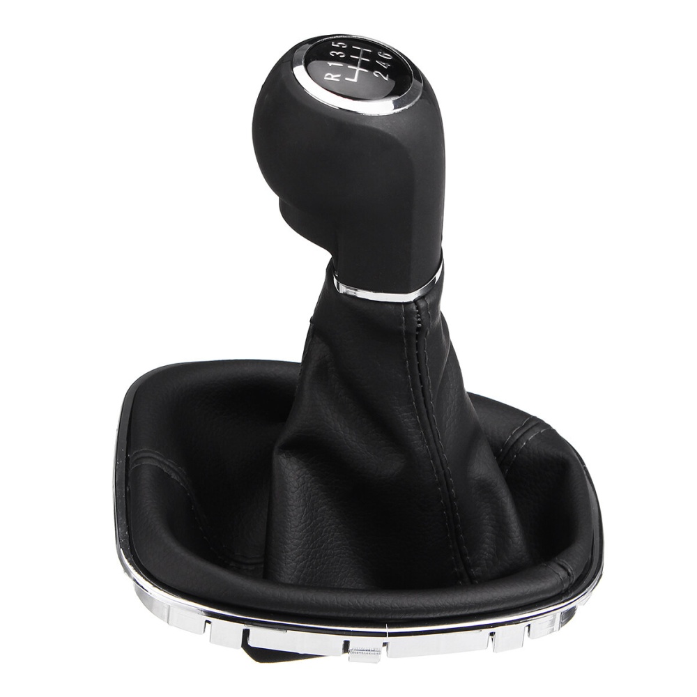 6 Speed Car Gear Shift Knob Boot Cover Gaiter For Opel Corsa D 009140093 - Image 2