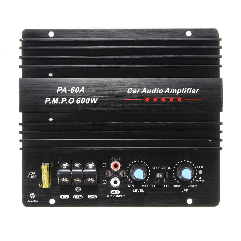 12V 600W High Power Audio Momo Amplifier Board Car Bass Subwoofers Amp PA-60A - Image 2