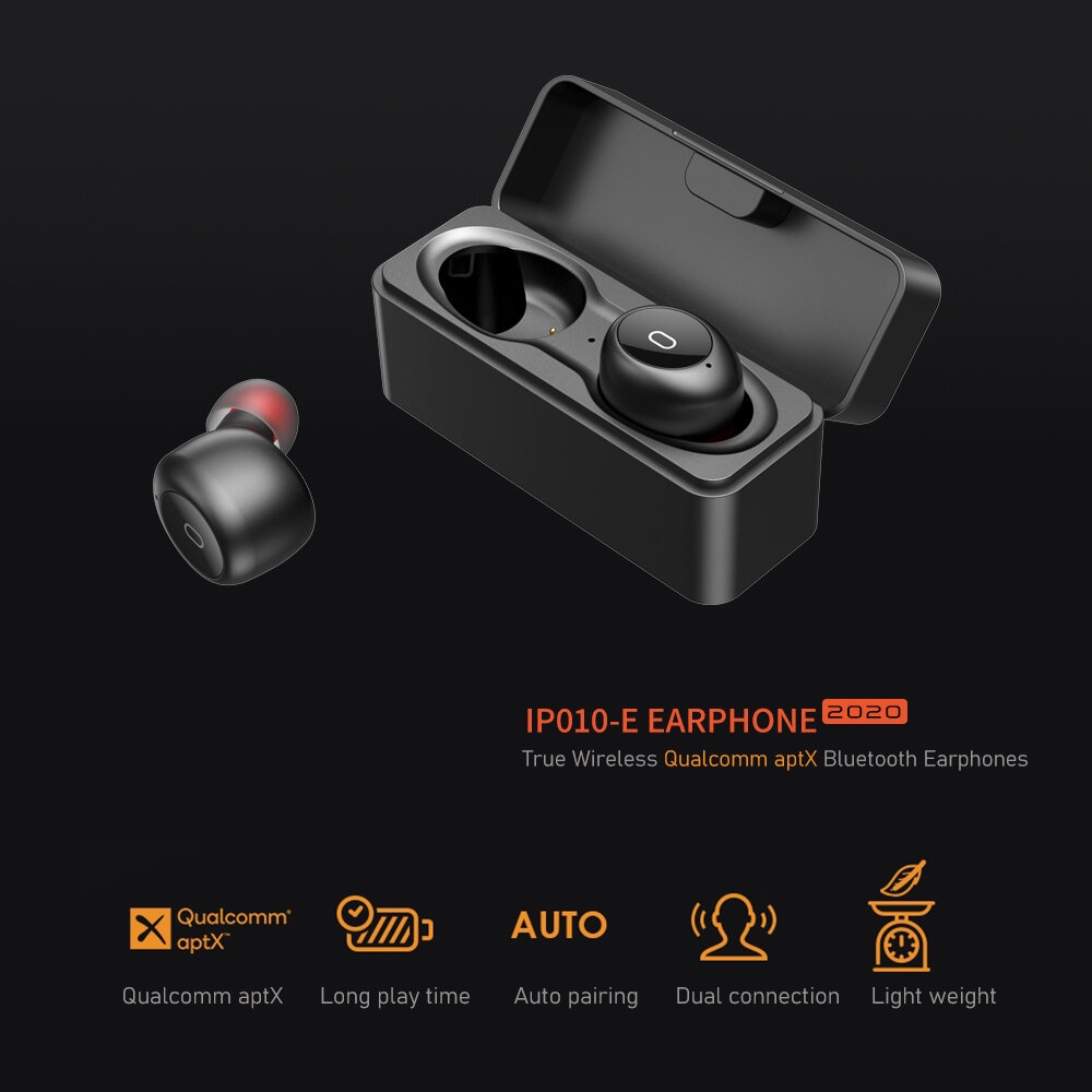 Bakeey IP010-E TWS Earphone Wireless bluetooth V5.0 Headphones CVC8.0 Stereo Noise Reduction Low Latency IPX5 Waterproof Sports In-Ear Headset with M - Image 2