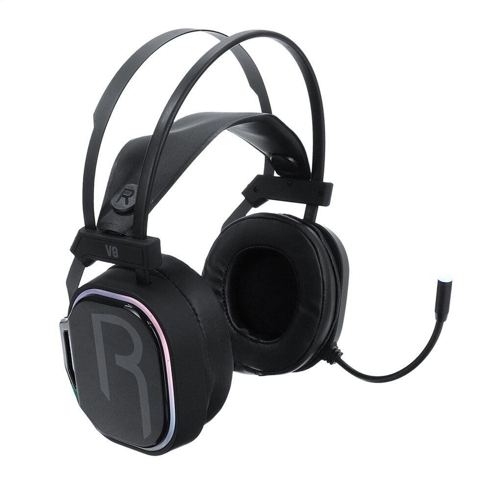 Bakeey 3.5mm/7.1 Gaming Headset Stereo Surround Sound USB 3.5mm Wired RGB Light Game Headphone - A+B Each 5Pcs - Image 2