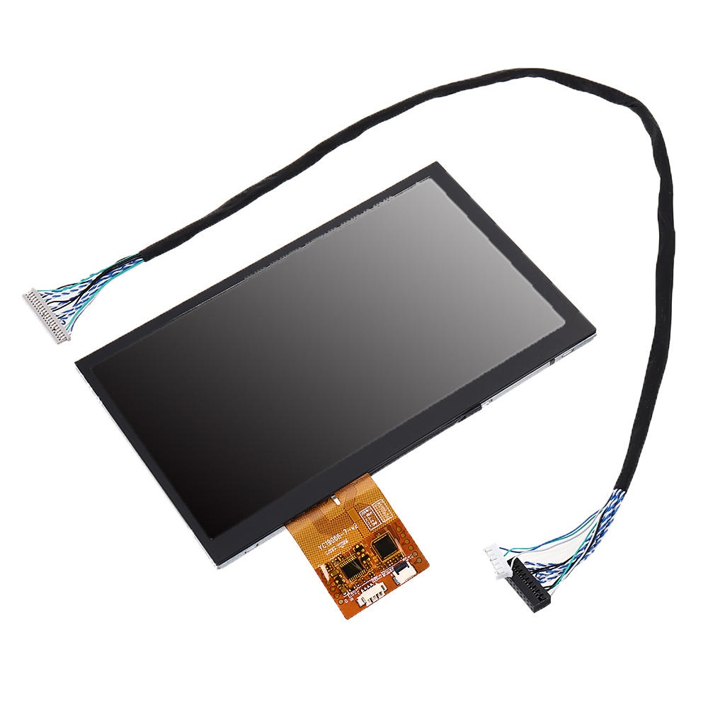 7 Inch LVDS 1024x600 HD LCD Screen IPS Full View Angle Capacitive Touch G + G USB Interface Industrial Display - Image 2