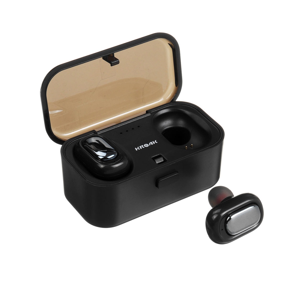 Mini TWS True Wireless bluetooth Earphone HiFi Stereo Noise Cancelling Waterproof Headphone with 800mAh Charging Box - Image 2