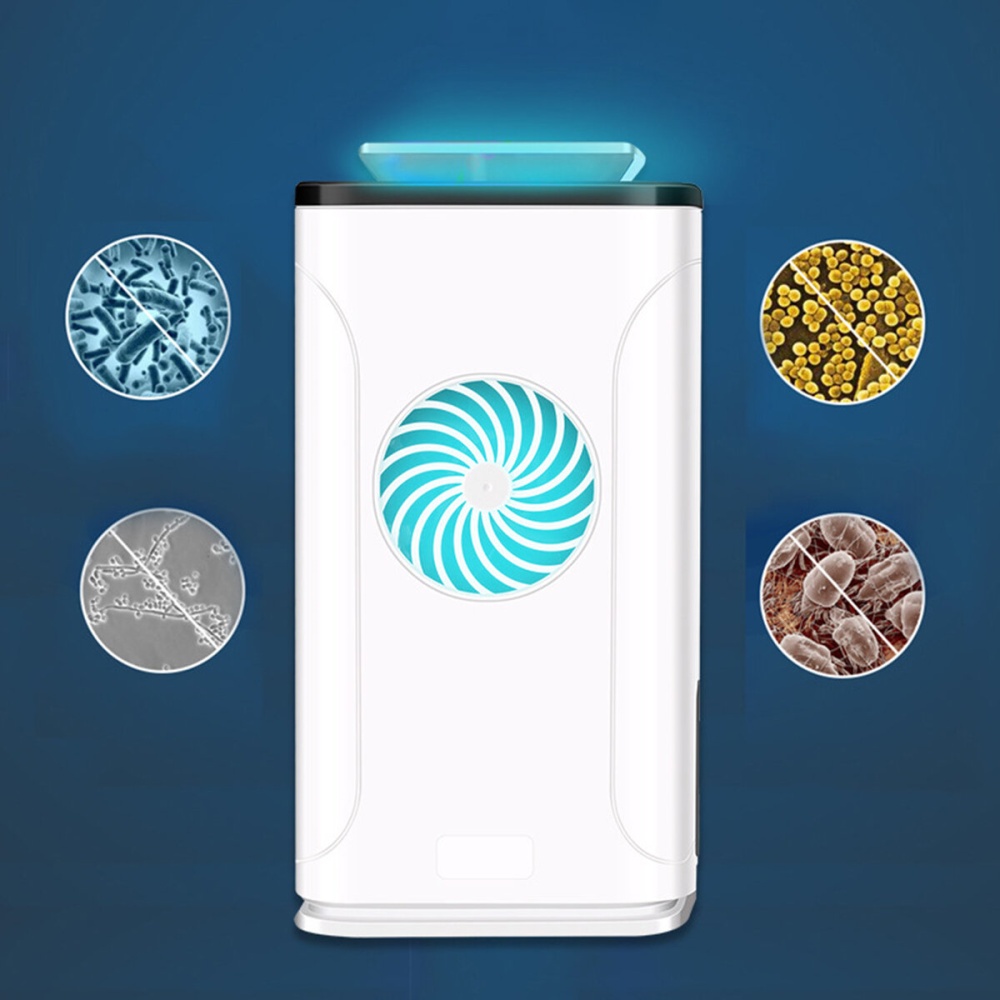 Mult-functional Ultraviolet Air Purification Anion Ozone Purifer UV Negative ion sterilization 4-In-1 Aromatherapy - English