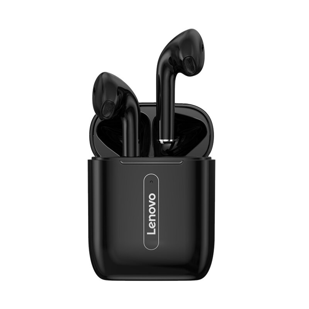 Lenovo X9 veritable sans fil bluetooth 5.0 ecouteur contrele tactile dynamique HIFI ecouteurs stereo casque de Sport mains libres pour Samsung - Noir
