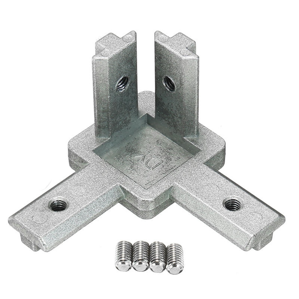 Suleve CJ40 T Slot 3 Way 90 Degree Inside Corner Connector Joint Bracket for 4040 Series Aluminum Profile - Image 2