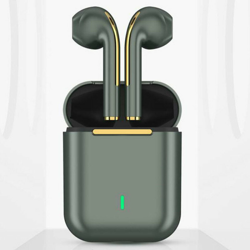 Bakeey J18 New Business bluetooth 5.0 Earbuds TWS Wireless Binaural Earphone Dynamic Headsets with Charging Box - Black