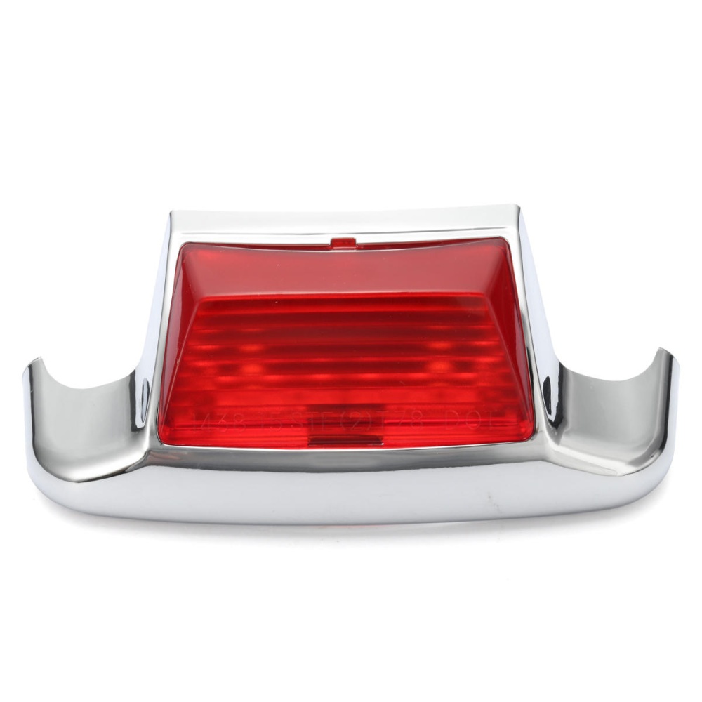 Rear Fender Auxiliary Tip Led Light For Harley Flhtcu Ultra Classic Electra Glid - Red - Image 2