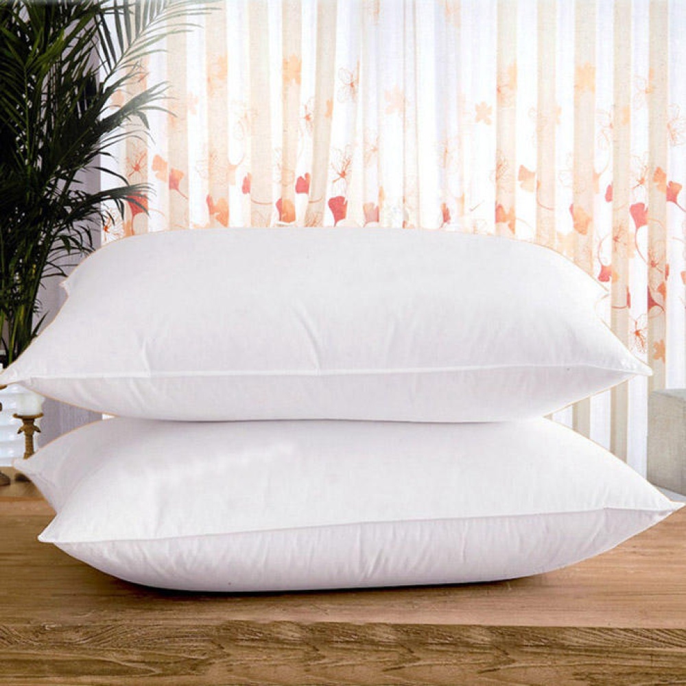 Honana WX-304 High Elastic Cotton Filled Bedding Soft Pillow Nursing Neck Hotel Home Pillow White Healthy - Image 2