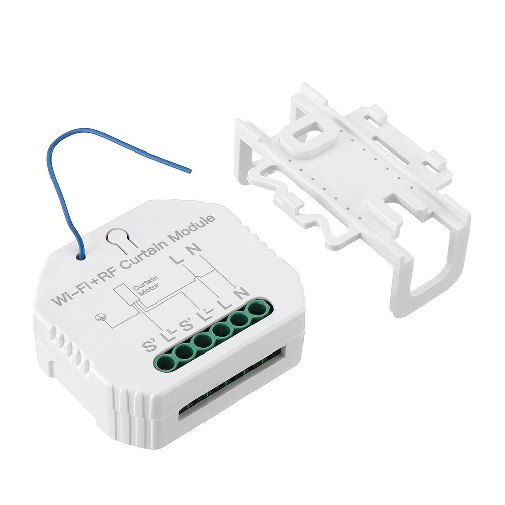 MoesHouse MS-108WR WiFi RF Smart Curtain Blinds Module Switch Roller Shutter Motor Tuya Wireless Remote Control Work with Alexa Google Home - Image 2