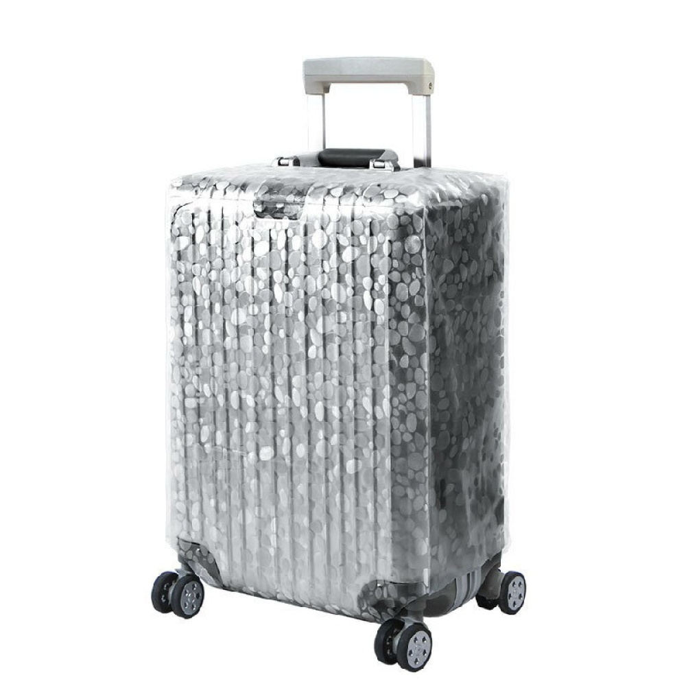 Honana PVC Transparent Clear Waterproof Luggage Cover Trolley Case Cover Durable Suitcase Protector for 20-28 Inch Case Rain Day Travel Accessories - - Image 2