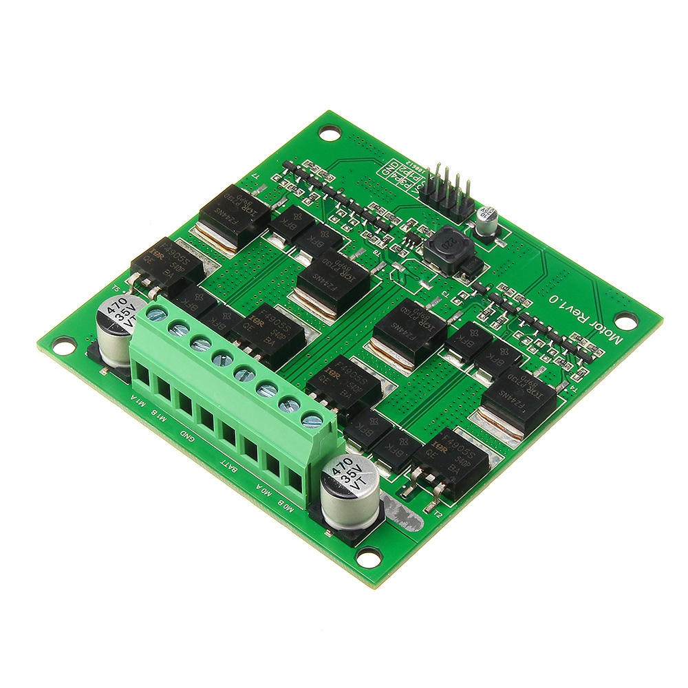 9-15V 180W Dual Channel Brush Motor Driver 12A 10K-30K Motor Driver Board - Image 2