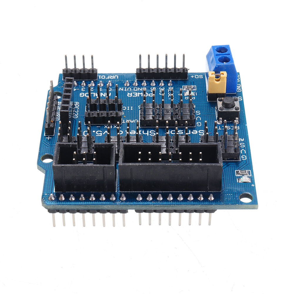 5Pcs UNO R3 Sensor Shield V5 Expansion Board - Image 2