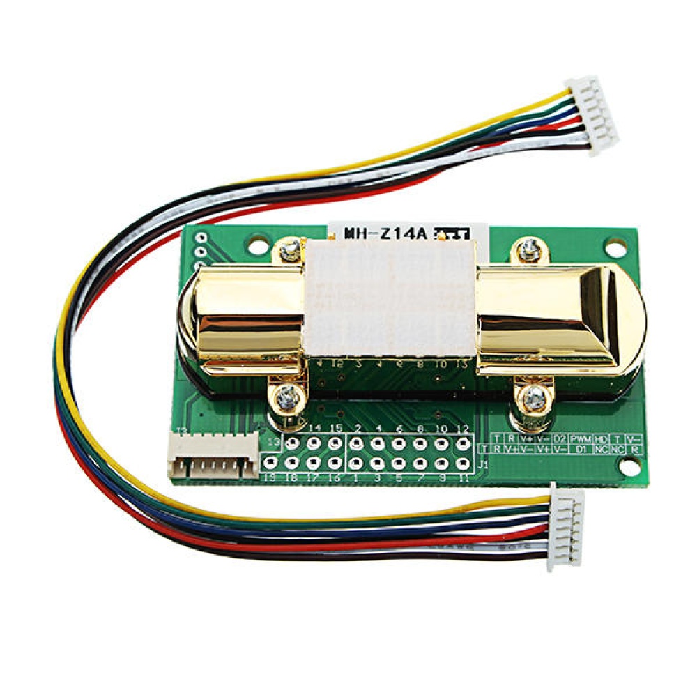 NDIR CO2 Sensor MH-Z14A PWM NDIR Infrared Carbon Dioxide Sensor Module Serial Port 0-5000PPM Controller - Image 2