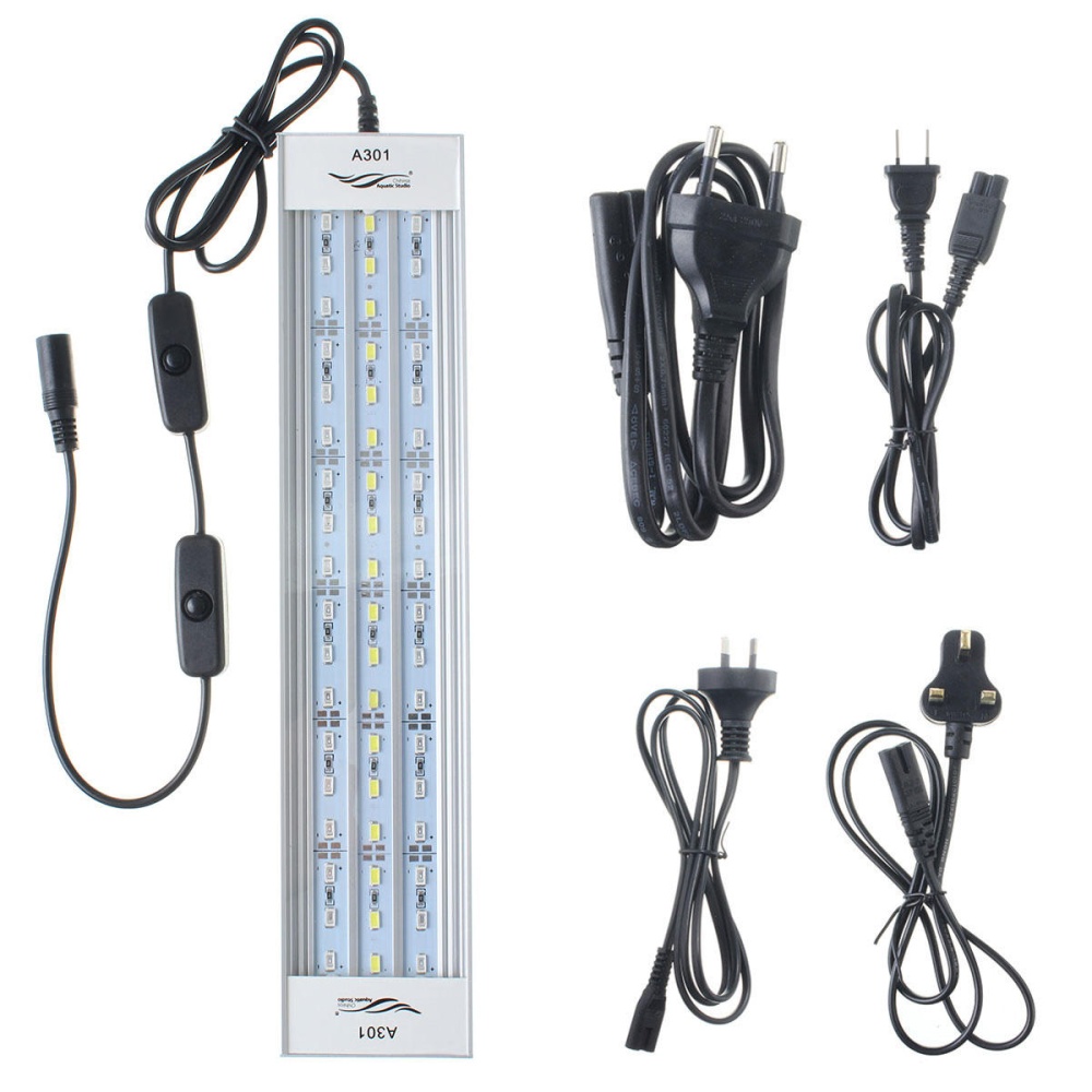 A301M 18W 30CM 5730 54SMD 2200LM 5 Colors LED Coral SPS LPS Sea Aquarium Lamp - AU Plug
