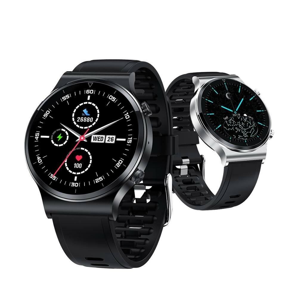 Bakeey S600 1.3 inch 3D Surface Heart Rate Blood Pressure Oxygen Monitor bluetooth Call Multiple Sports Modes Custom Dials IP68 Waterproof Smart Watc