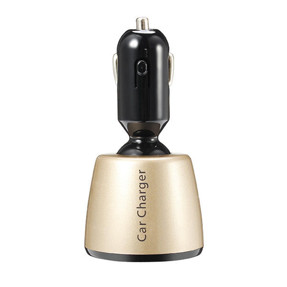 Car Charger USB for iPhone iPad Xiaomi HTC Samsung Adapter 5A Current Multi-Color - Gold