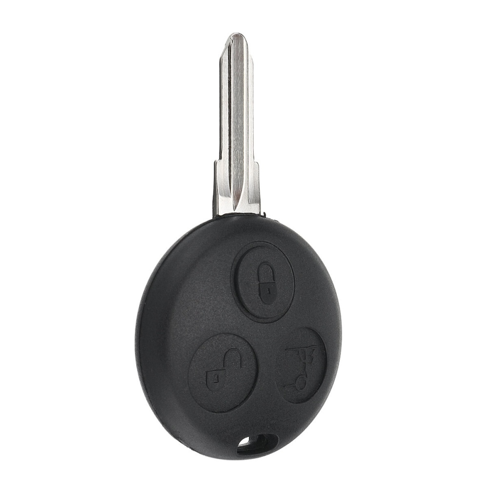 3 Button Remote Key Case Fob 433Mhz w/ Chip For Mercedes Benzs Smart City ForTwo - Image 2