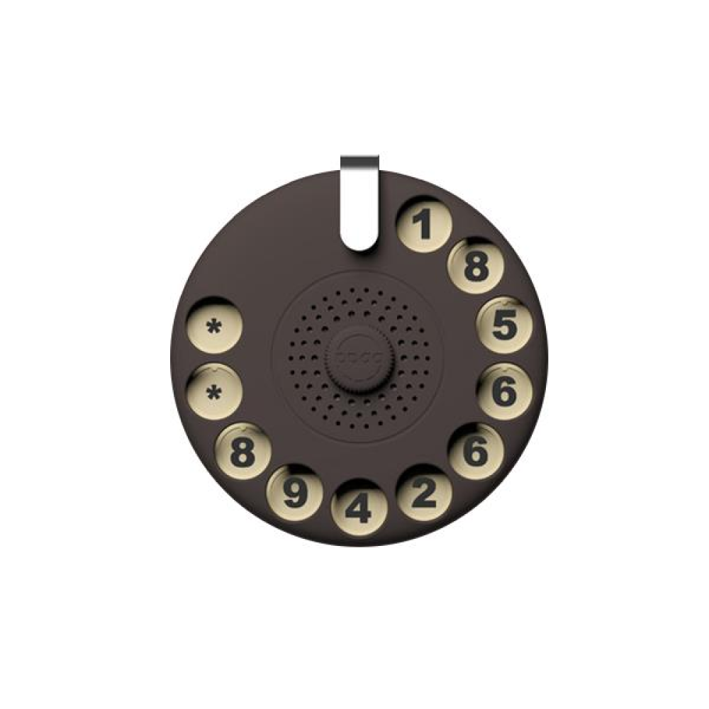 Multi-functional Telephone Plate Style Car Temporary Parking Phone Number Card Car Air Freshener - Coffee - Image 2