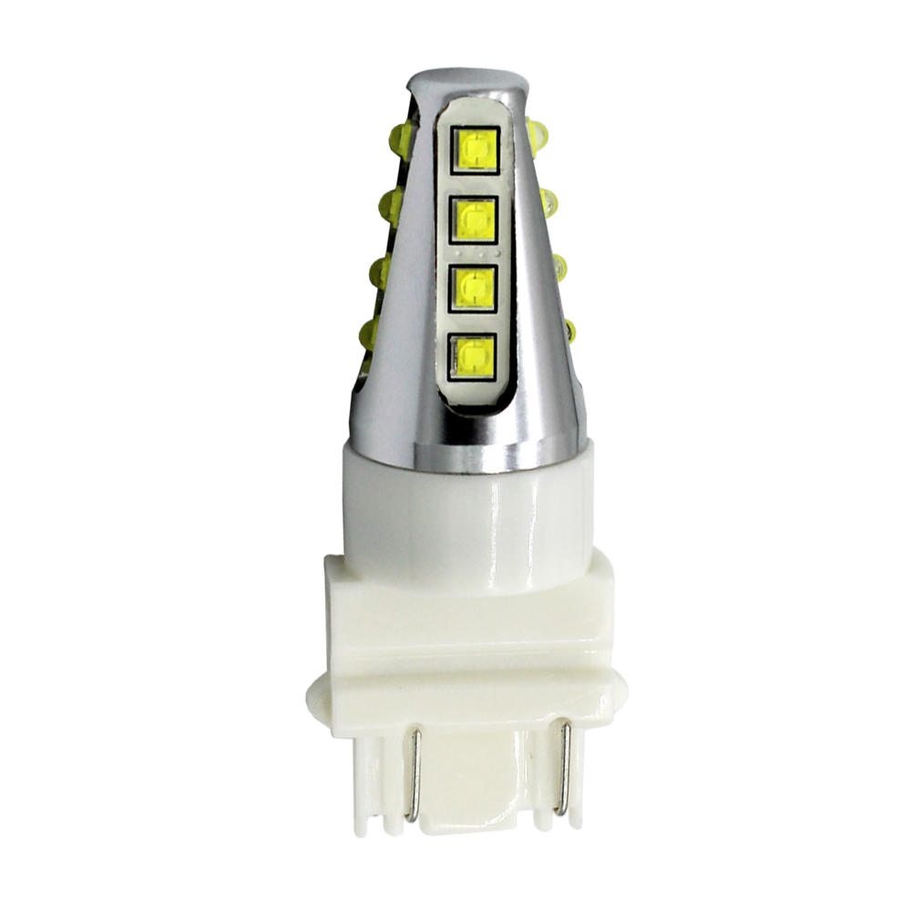 Autoleader A23 Corn LED Car Turn Lights Signal Bulbs 1156 1157 7440 7443 3156 3157 - White T20 7443