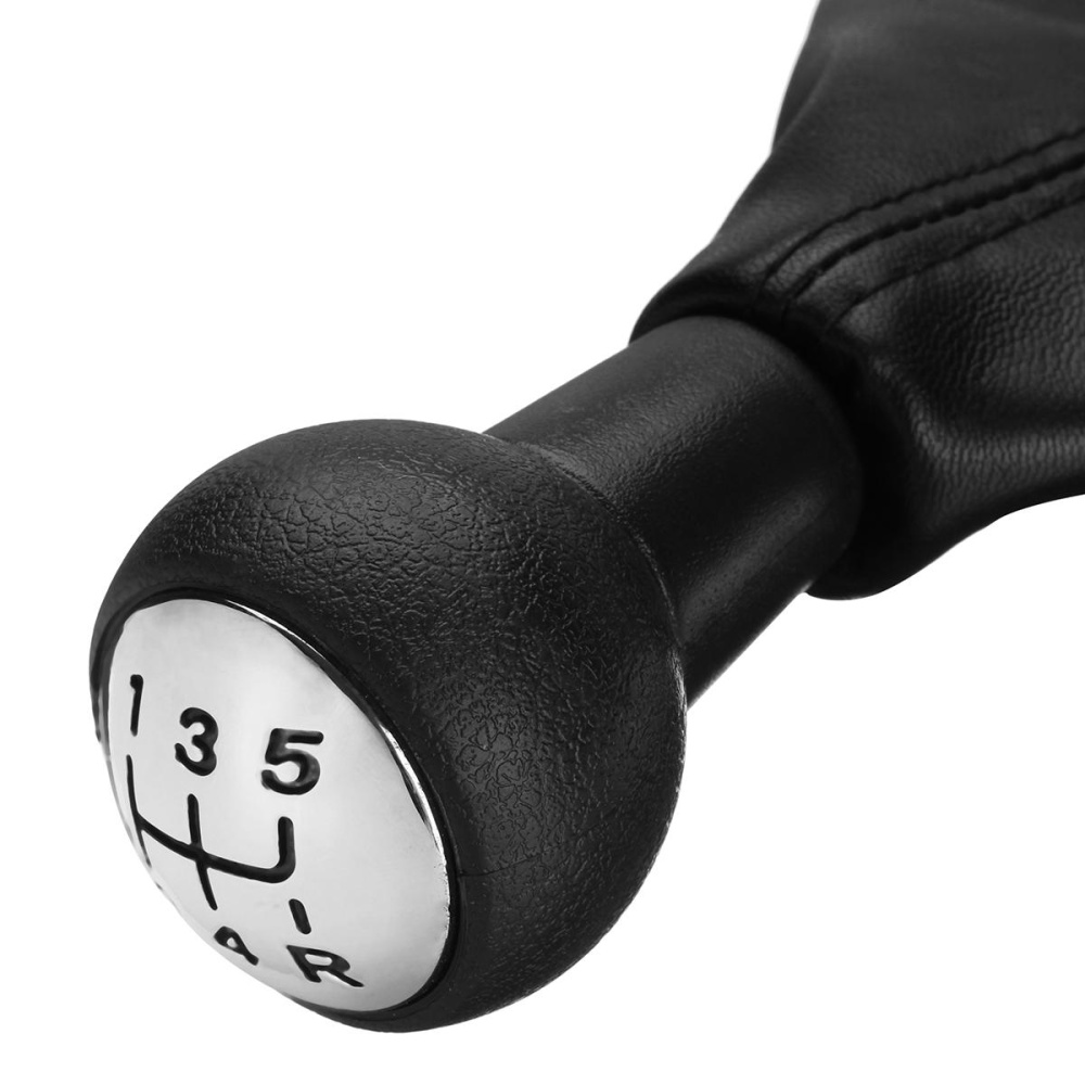 Manual Gear Shift Knob Ball Head Dust-proof Cover Assembly For Peugeot 307 - Image 2