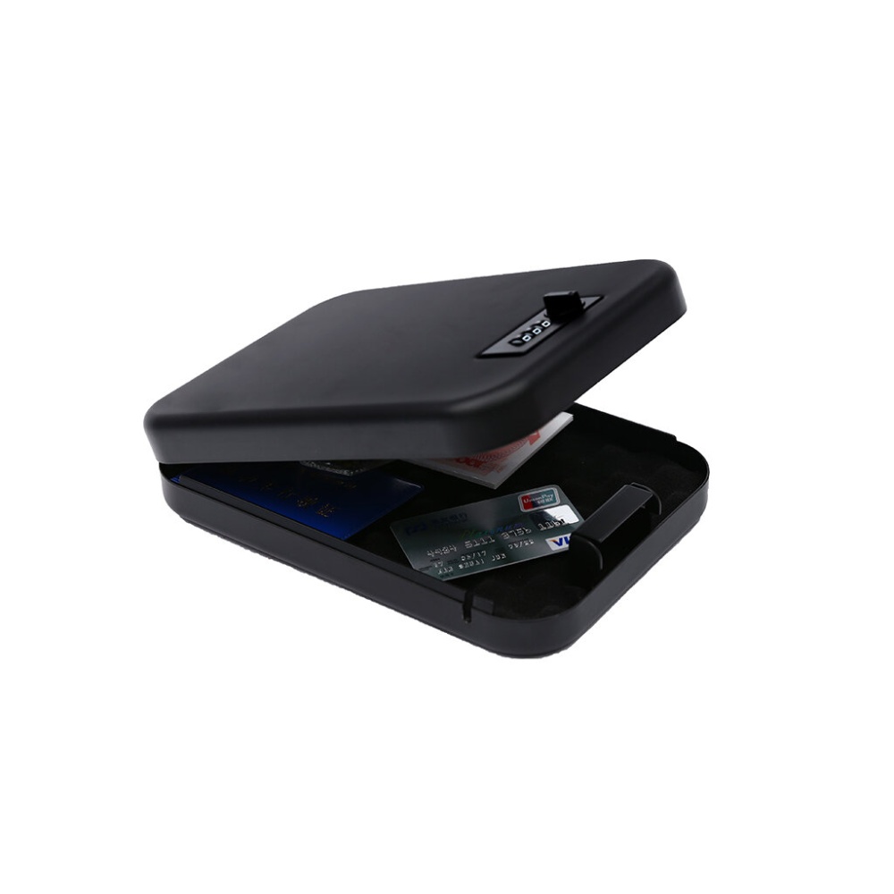 OS300C Portable Password Safe Mini Car Safe - Red