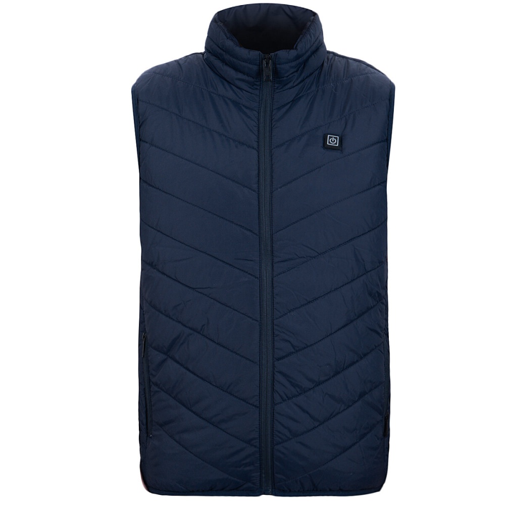 M01 9-zone Single-control USB Charging Electric Heating Vest - L