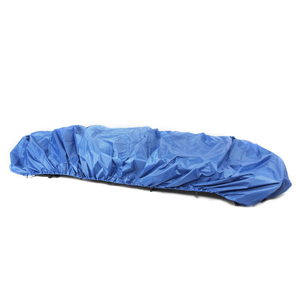 420D Waterproof Oxford Kayak Cover Storage Dust Cover Anti-UV Sunblock Shield for 6.8-19.6ft Fishing Boat/Kayak/Canoe - 2.1-2.5m - Image 2