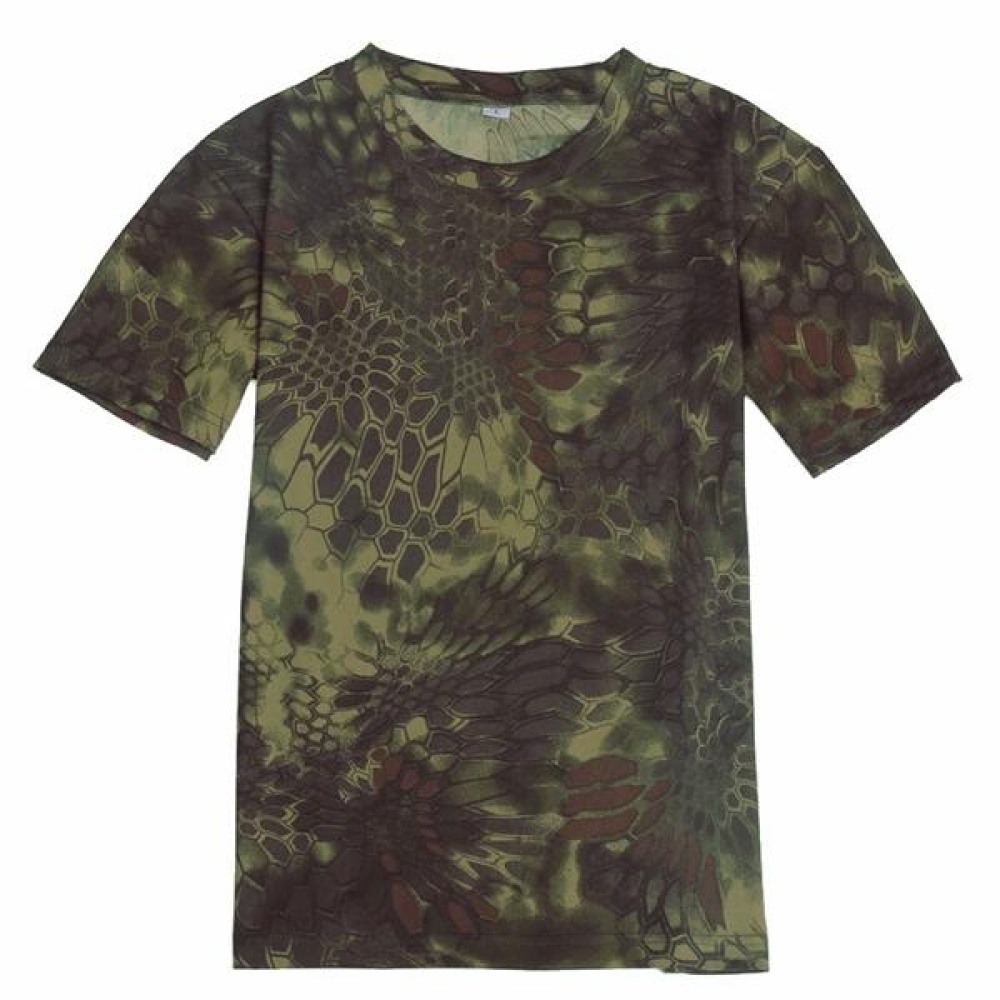 Summer Racing Sports Army Camo Tee Camouflage T Shirts Short Sleeved Casual Hunting - XXL 2 - Image 2