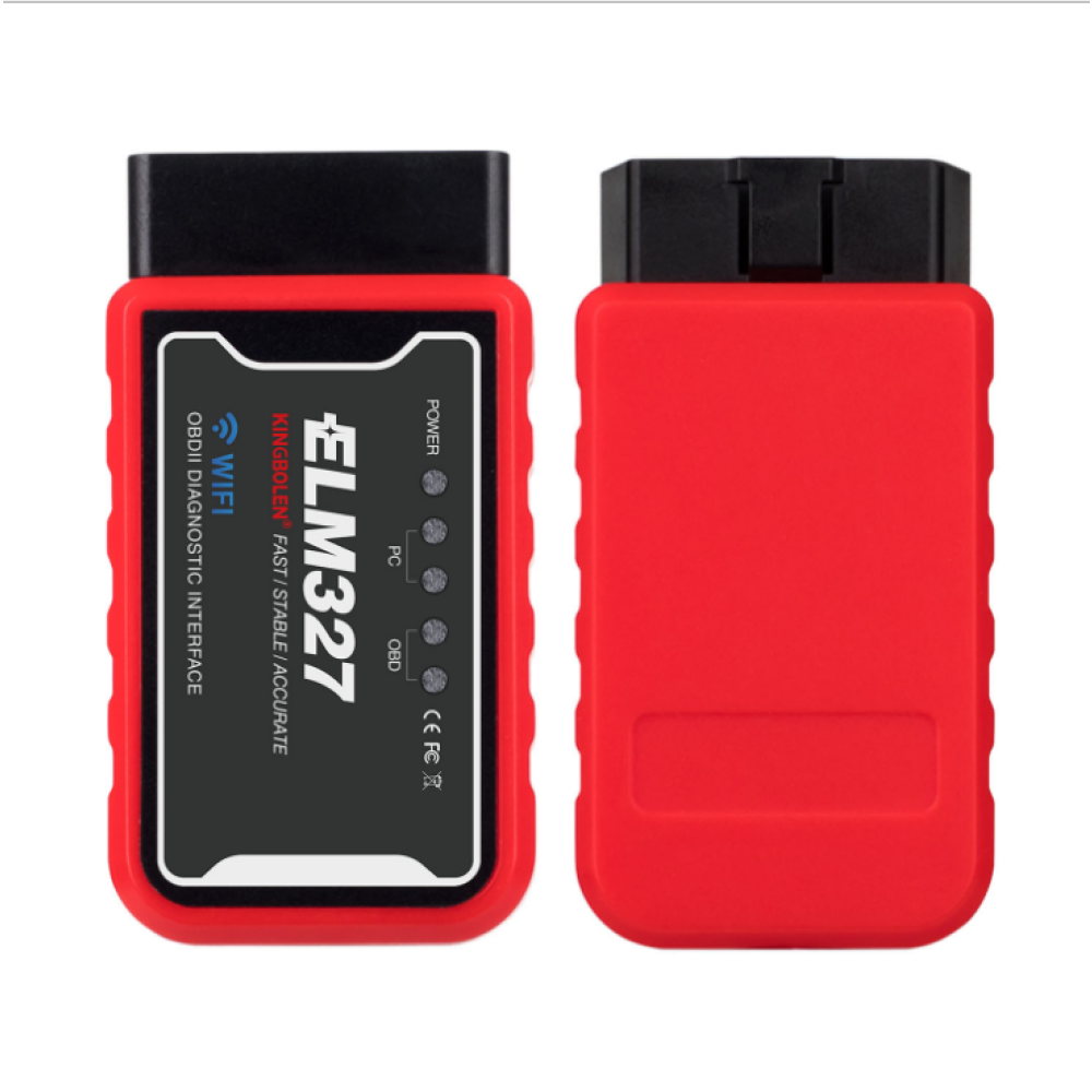 ELM327 Car OBD II Diagnostic Tool Auto Scanner Code Reader WiFi bluetooth V1.5 PIC18F25K80 Chip For IPhone/Android/PC - B