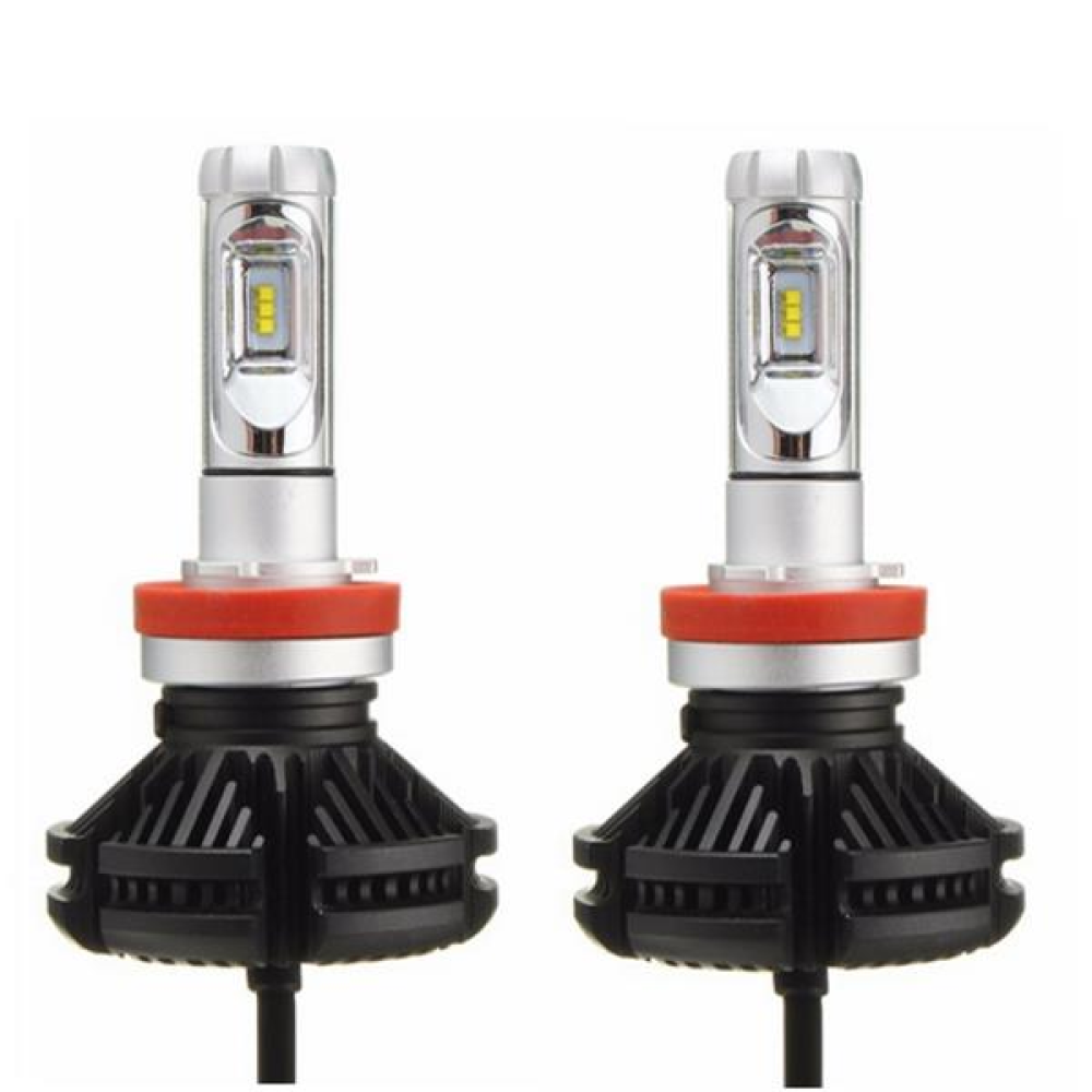Pair DC9-36V H4 H7 H11 9005 Car Headlight Kit 6000LM IP67 Bulb - H11