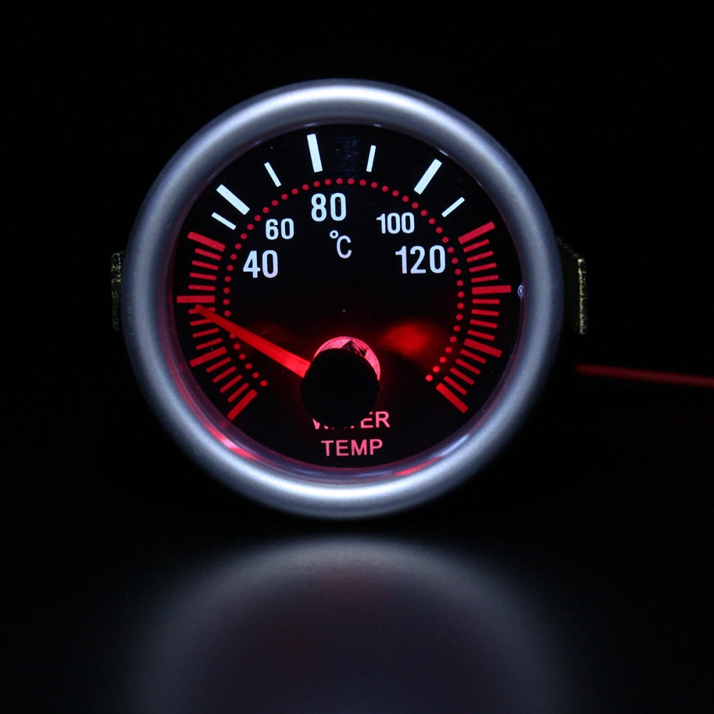 2 Inch 52mm Digital Car Red LED Electronic Water Temp Temperature Gauge And Sensor - Image 2