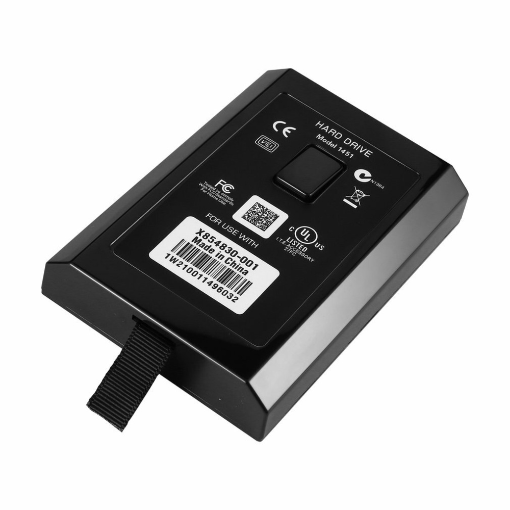 Disque dur 500 Go 250 Go 120 Go 60 Go 20 Go pour Xbox 360 Slim Game Console Disque dur interne pour Microsoft XBOX360 - 60 Go