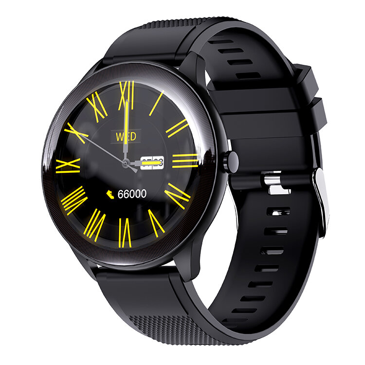 Bakeey SN95 BT5.0 Heart Rate Monitor Blood Pressure Blood Oxygen Monitor Breath Training 45 Days Long Standby Weather Push DIY Dials Smart Watch - Bl - Image 2