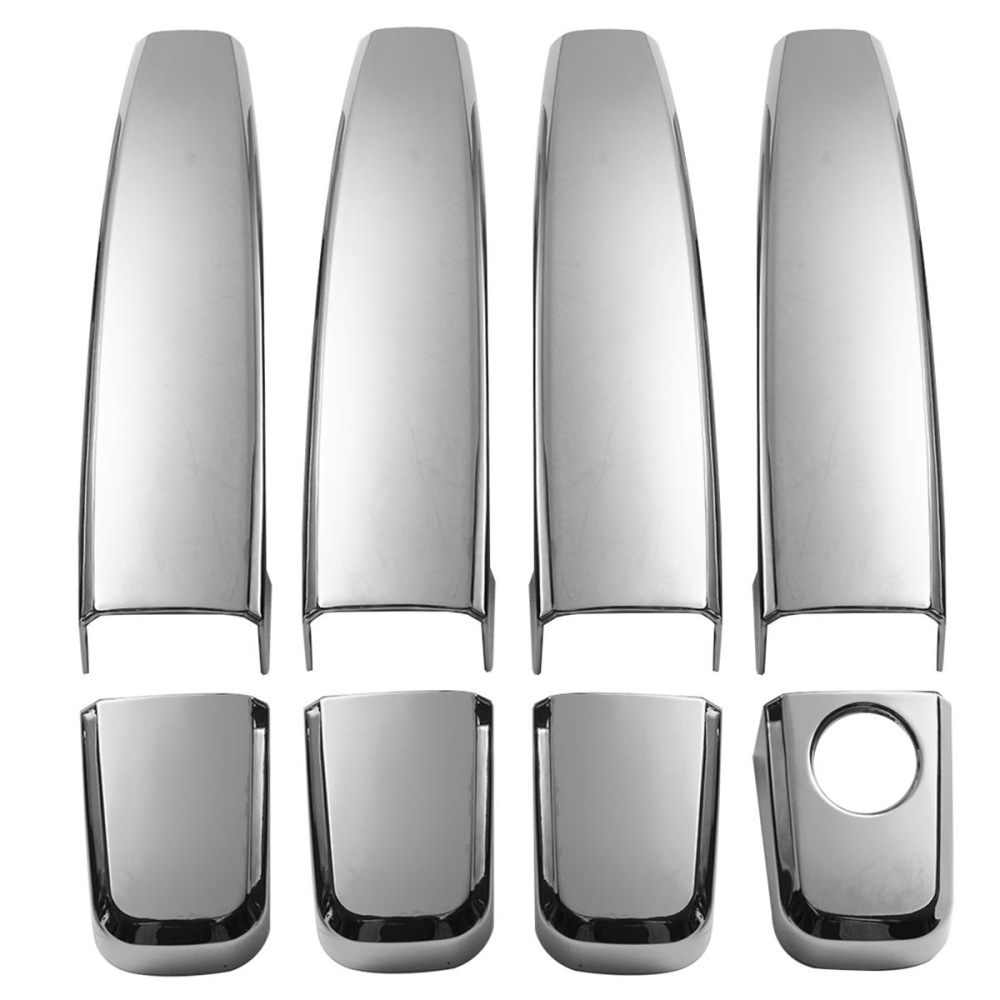 8Pcs Car Door Handle Cover Trim For Opel Zafira B Tourer C Chevrolet Vauxhall 2005-2017 - Image 2