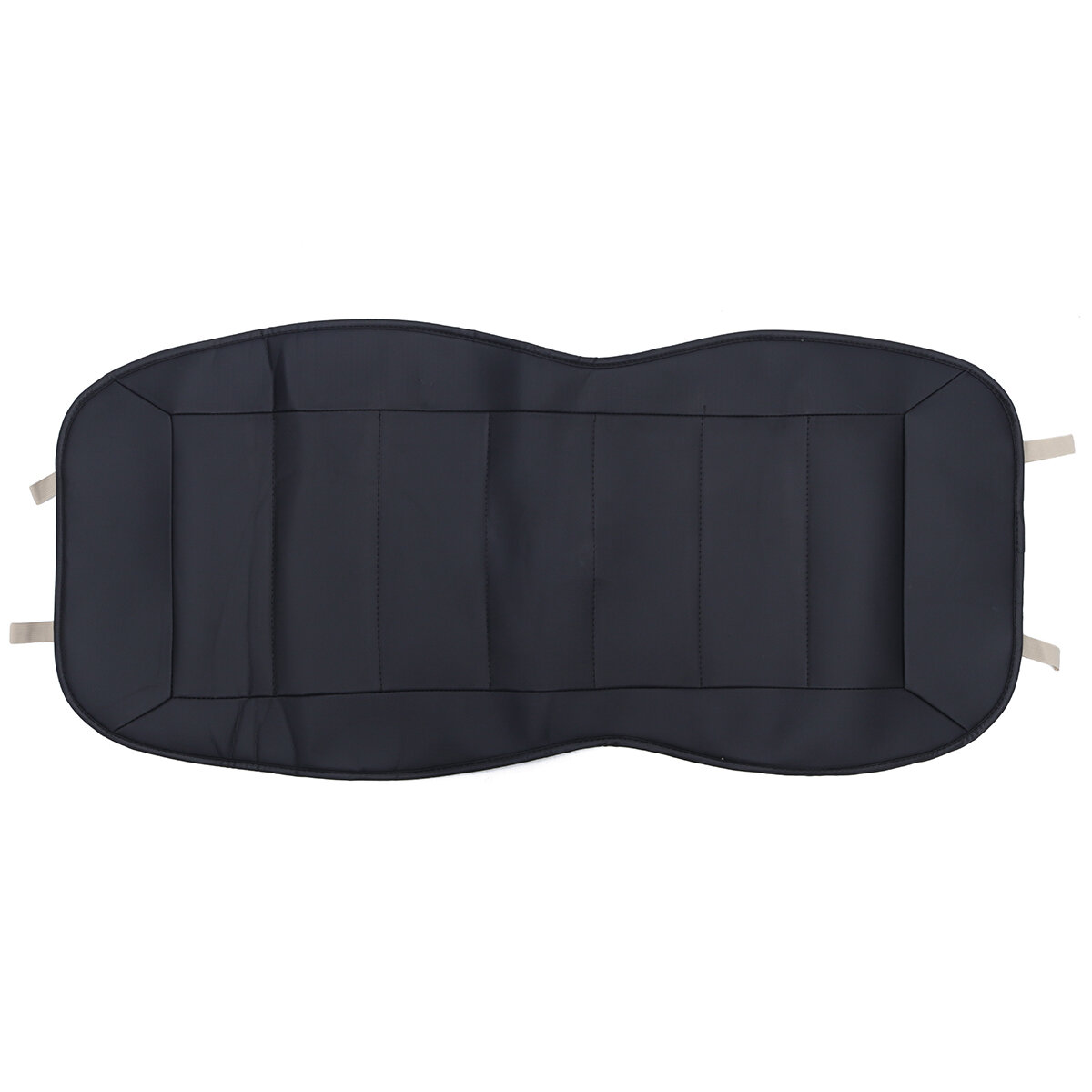 12V PU Leather Car Front Seat Heated Cushion Seat Warmer Winter Household Cover Electric Heating Mat - Black - Image 2