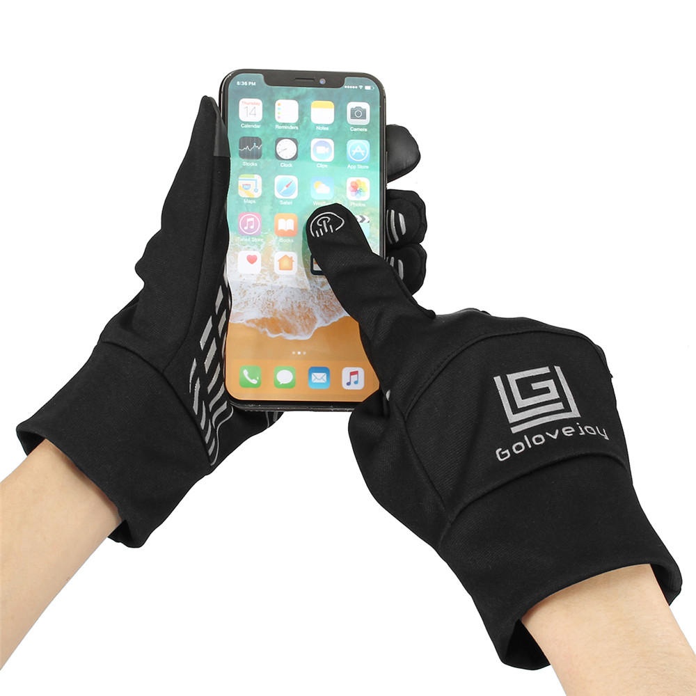 Waterproof Winter Outdoor Cycling Warm Motorcycle Riding Skiing Touch Screen Full Finger Gloves - XL - Image 2