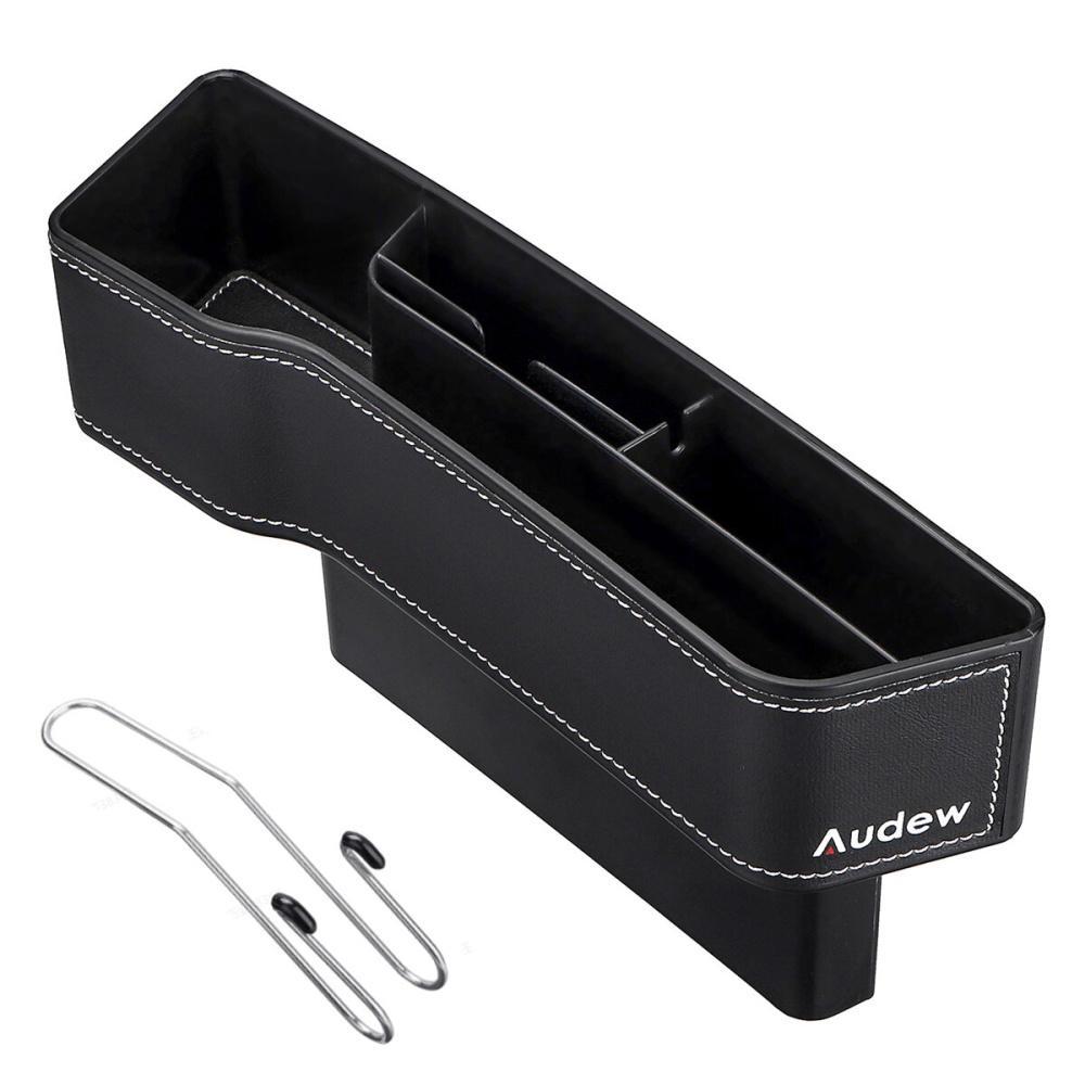 AUDEW Car Organizer Auto Seat Crevice Gaps Storage Box Cup Mobile Phone Holder for Pockets Stowing Tidying Organizer Car Accessories - #A - Image 2